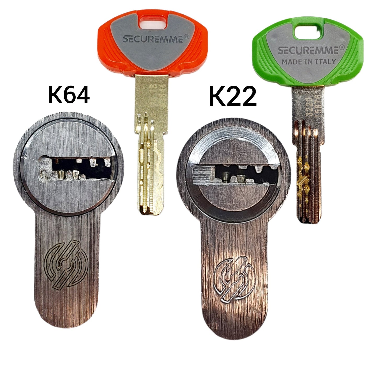 Grimaldello Securemme EVO K22/K64 (1B) Italia 2in1