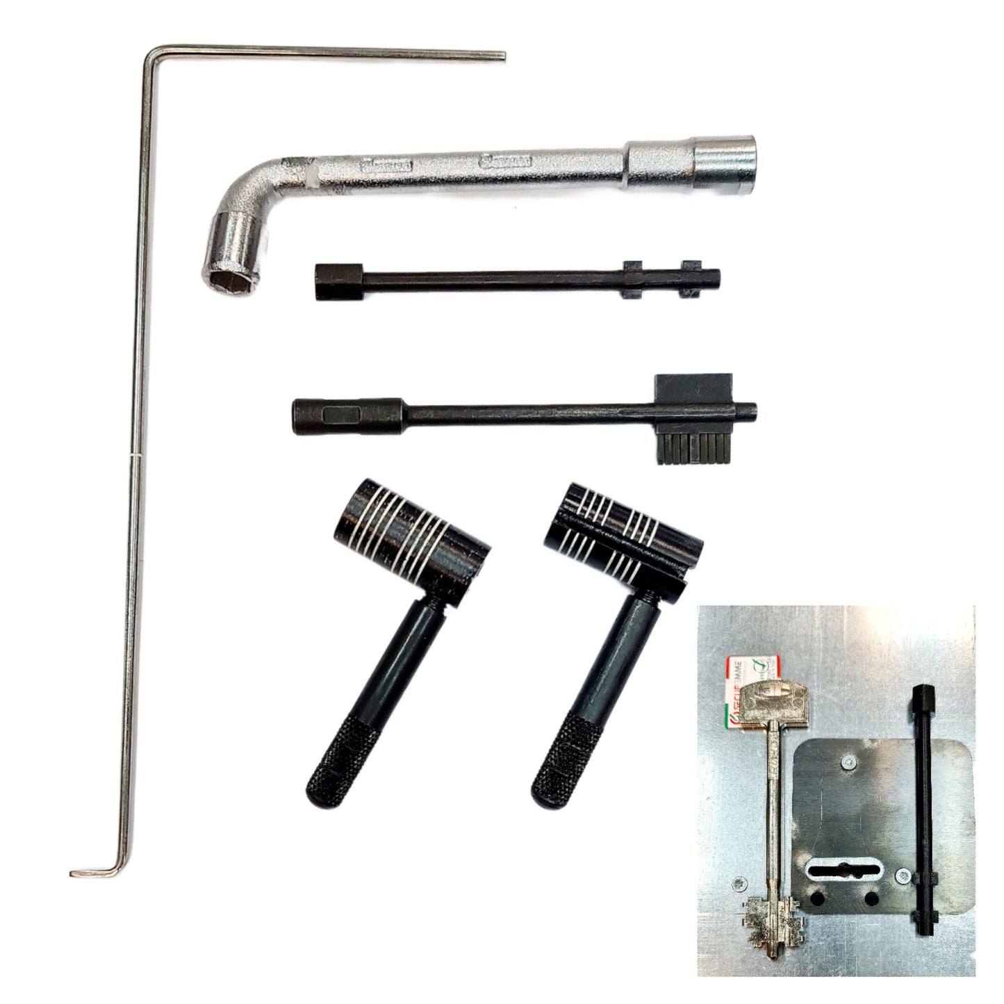 Kit de Apertura de Cerraduras de Emergencia Securemme 4x4