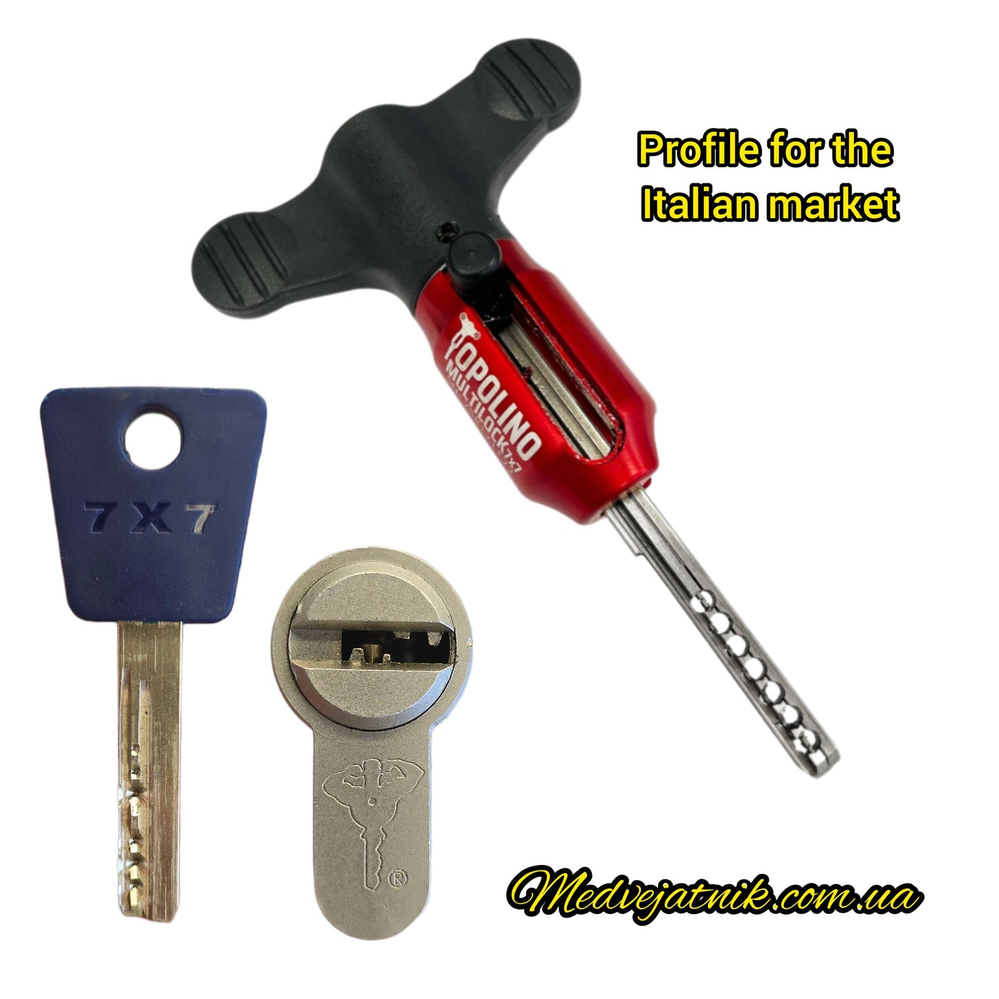 Decodificador Topolino Mul-T-lock 7x7 (Perfil Italia)