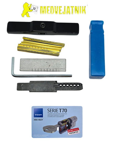 Самоимпресия для замка Tesa T70