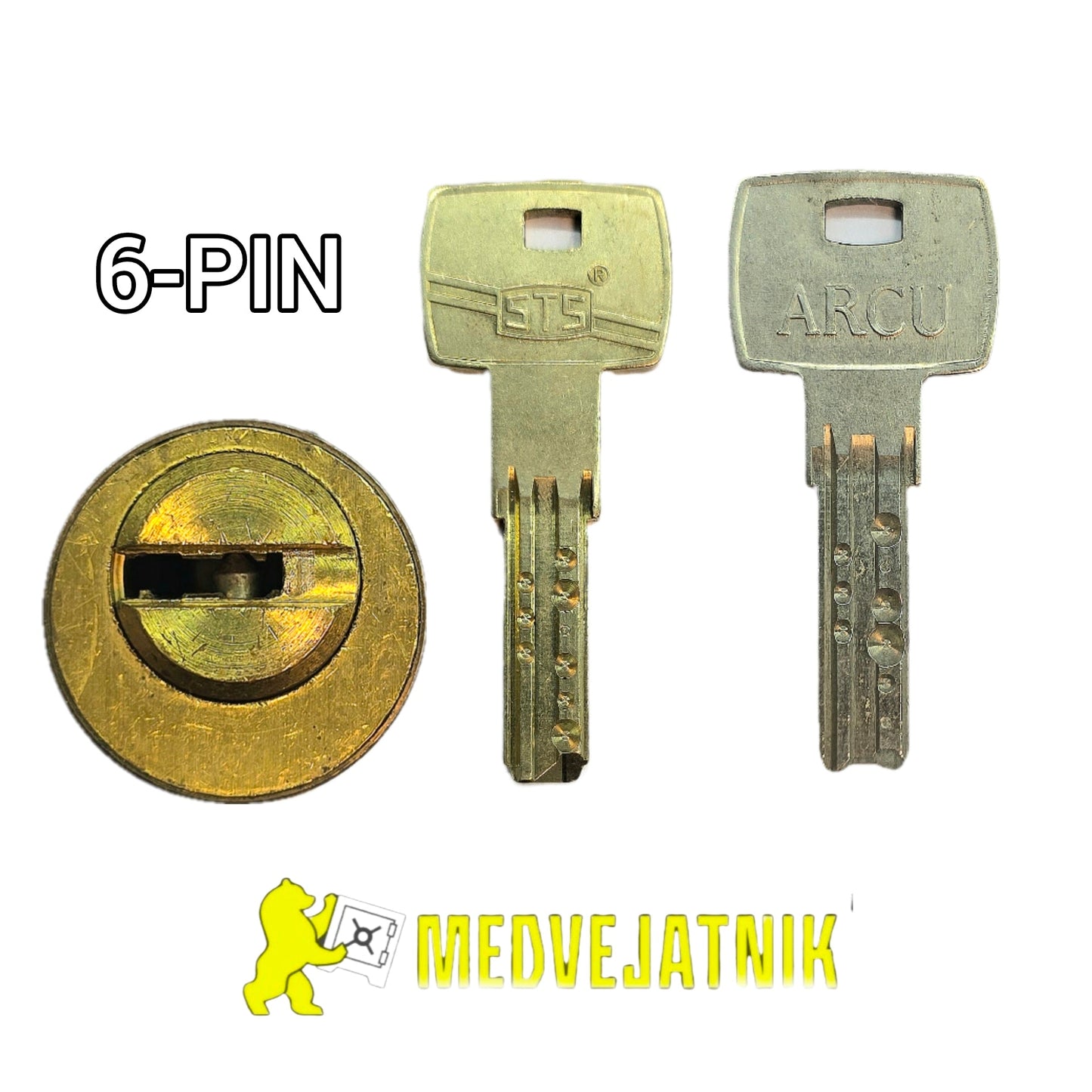 Impression STS/ARCU-CS5: Keys, Foil, Tools | Medvejatnik