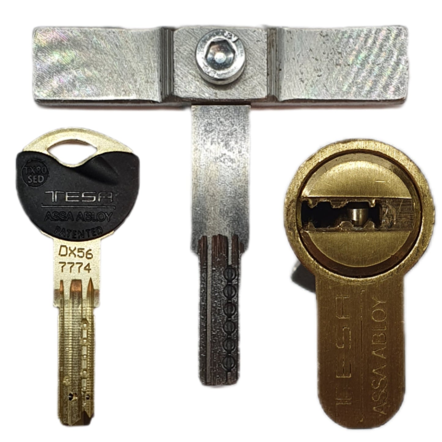 Self-impression for Tesa t80/tx80/Nemef lock
