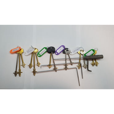 Набор натягов и крючков для Сувальдных замков #2