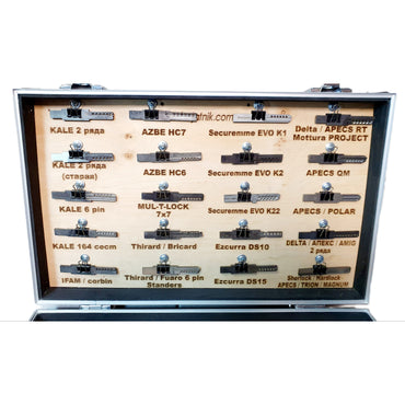 Набор усиленной самоимпрессии для цилиндрических замков #3 40 Pcs