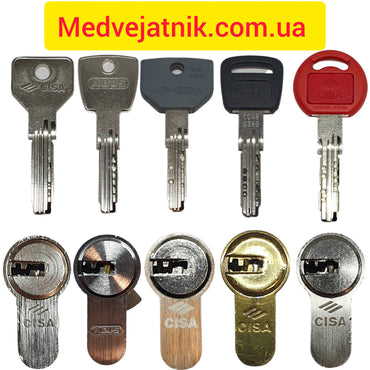 ABUS D6,D10,D15/CISA ASTRAL,ASIX,TEKNO,P8/BRICARD/THIRARD