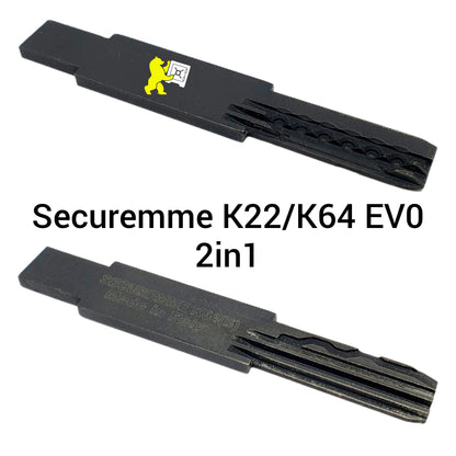 Grimaldello Securemme EVO K22/K64 (1B) Italia 2in1