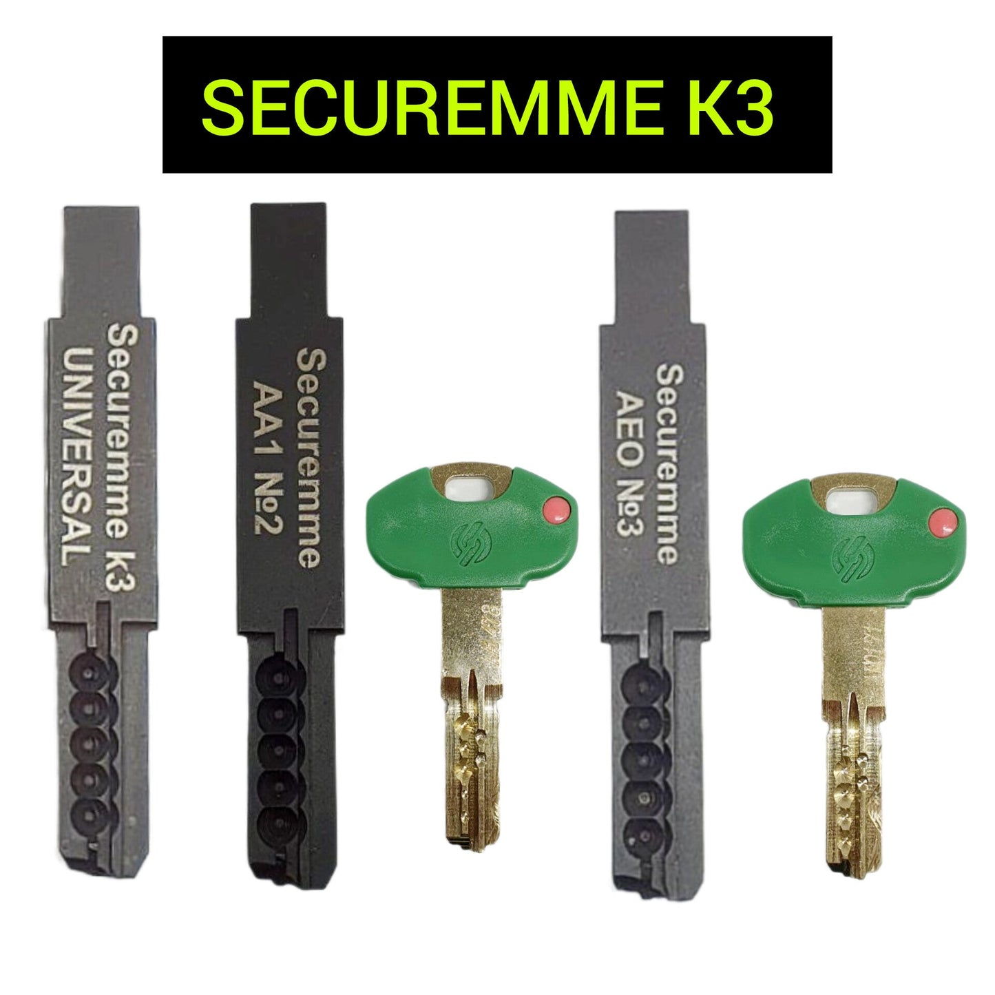 Комплект самоимпрессии Securemme K3 Italy
