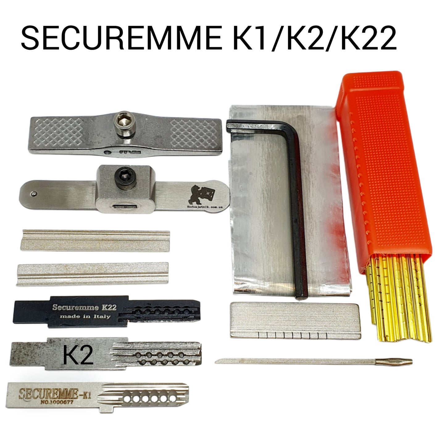 Securemme K1/K2/K22: Set per l'Apertura di Emergenza di Serrature