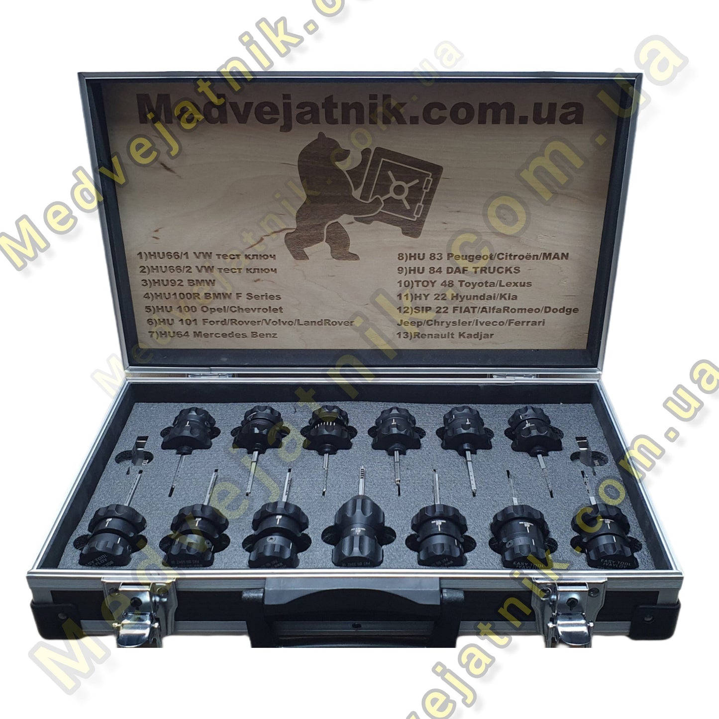 Juego de decodificadores de automóviles 13 piezas